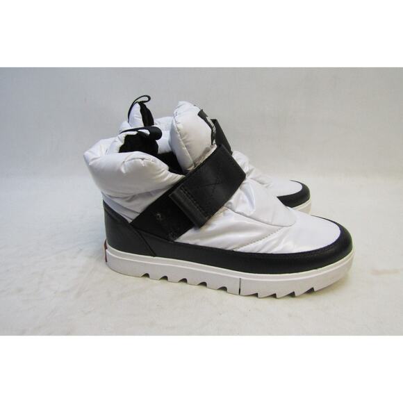 Sorel Joan Of Artic Women Size 8 Black White Waterproof Insulated Boots - Picture 3 of 11